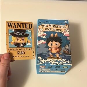 POP MART The Monsters X One Piece Sabo Figure